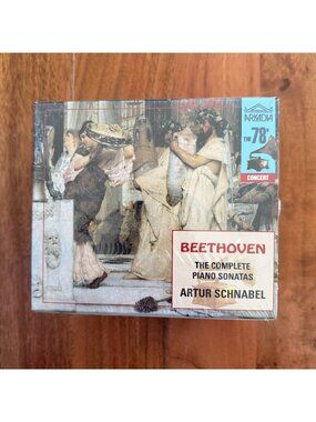 Beethoven Complete Piano Sonatas Artur Schnabel 8 CD Box Set Arkadia 78s Rare